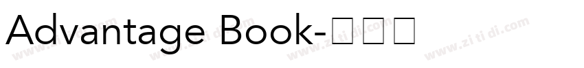 Advantage Book字体转换